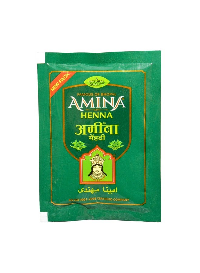 Amina Herbal Henna Mehndi Powder Green 500 G (Pack Of 10) - Image 3