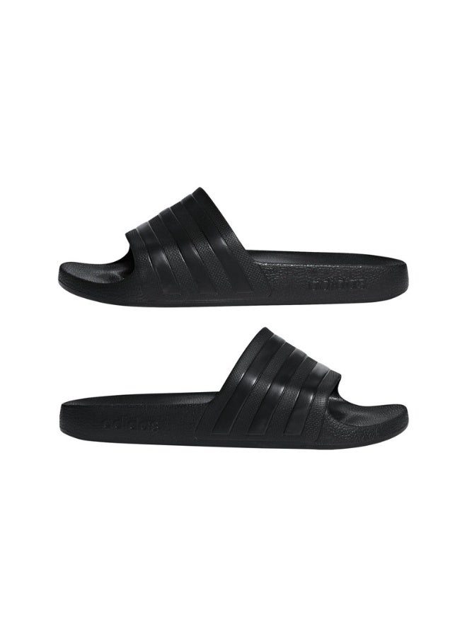adidas أديليت أكوا سلايدز رياضية سوداء للجنسين 4 - Image 2