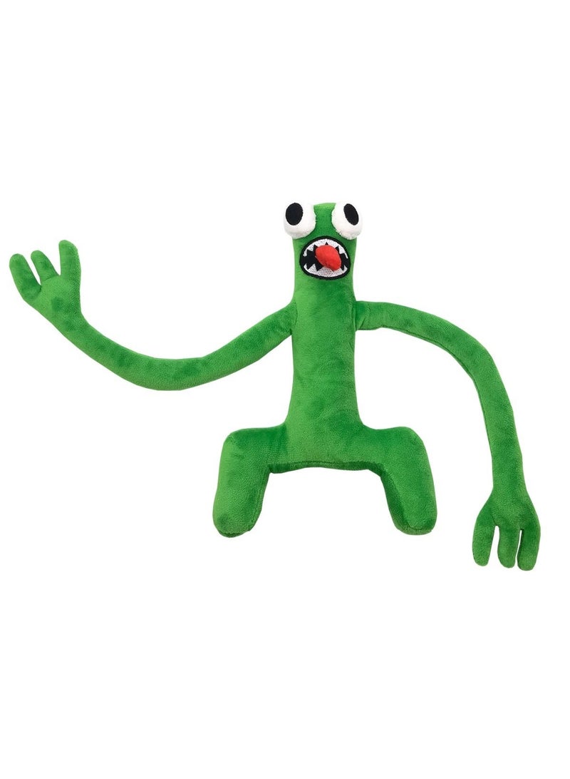 4 قطع روبلوكس رينبو فريندز القطيفة، ألعاب قطيفة لأصدقاء قوس قزح دمية حيوانات محشوة ناعمة ولطيفة، أفضل هدية للأولاد والبنات لمختلف المهرجانات ومحبي الألعاب (الأزرق والأخضر والأرجواني والبرتقالي) - Image 4