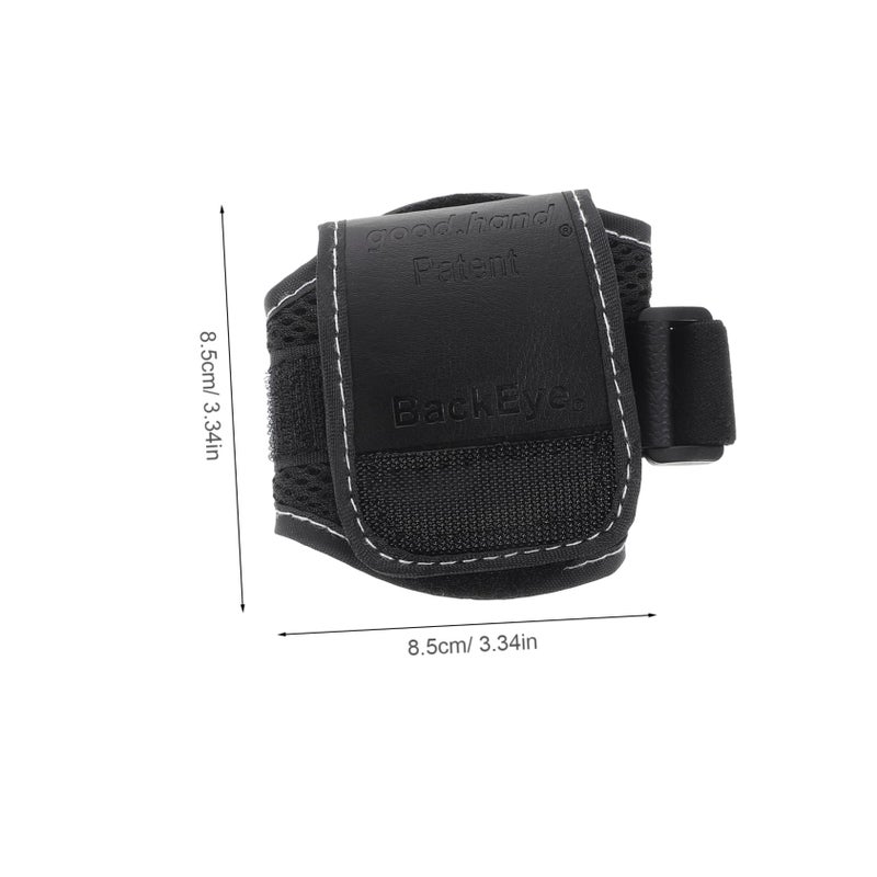 Adjustable Convex Rearview Safety Mirror For Cyclists Wrist Strap Design Road Mountain Biking - Image 3