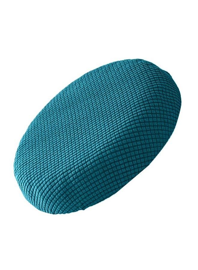 BESPORTBLE Bar Stool Covers Round Stool Cushion Covers Stool Chair Covers Barstool Covers Slipcovers For Kitchen Living Room Decor Peacock Blue  - Image 2