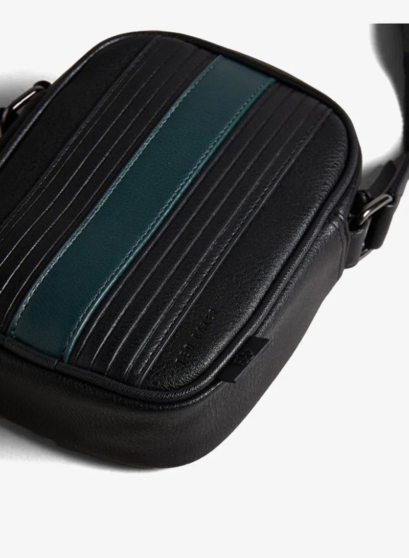Ted Baker  Striped PU Flight Bag for Men | Best Price UAE