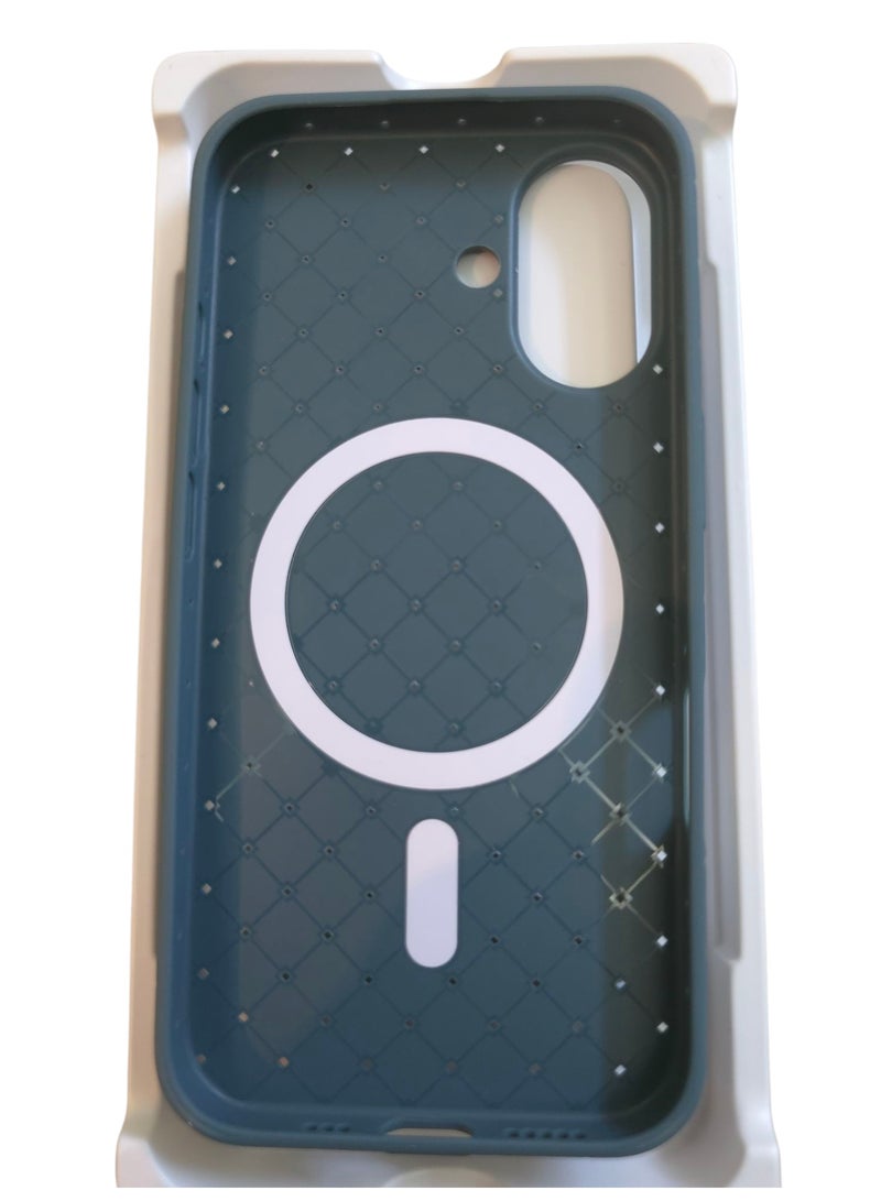 جراب لهاتف 16 مقاس 6.1 بوصة، مصنوع من نسيج كامل، ملمس الجلد، أداة مبتكرة تجمع بين الحماية القصوى والتصميم الأنيق، باستخدام مواد عالية الجودة وتقنيات متقدمة، اللون: (أخضر نعناع) - Image 4