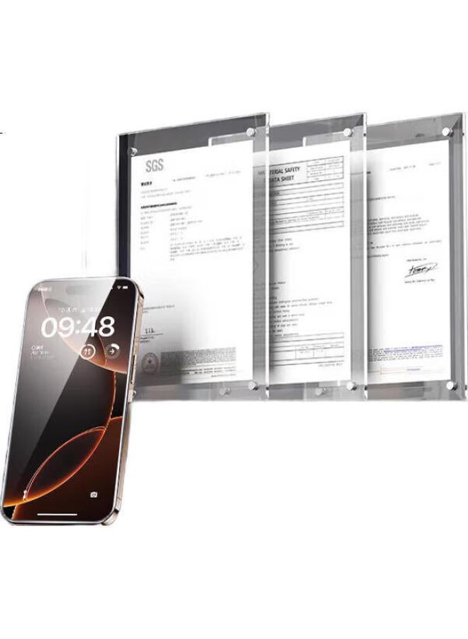 DiVi First Guard [2-Pack Value Pack] Tempered Glass Screen Protector For Apple Iphone 16 Pro Max, 360° Privacy Film, Shatterproof, Anti-Fingerprint, Anti-Peeping Glass Film - Image 3