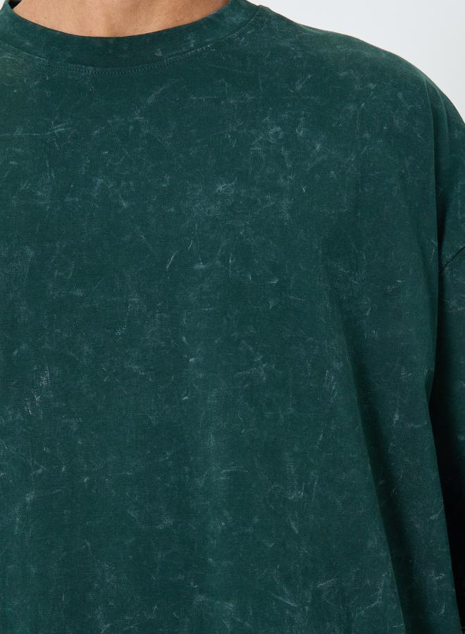 ستايلي تيشيرت بوكسي بطبعة جرافيك - Image 4