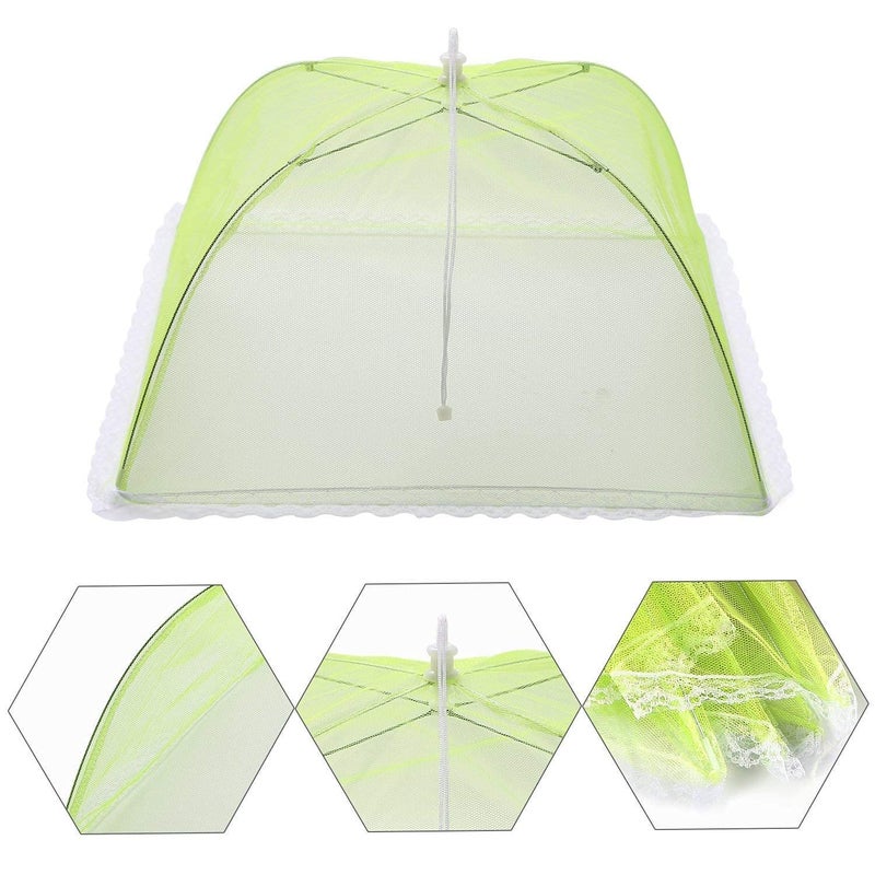 Portible Portible Food Cover Tent Umbrella PopUp Mosquito Protection Mesh Screen Reusable and Collapsible 2  - Image 3