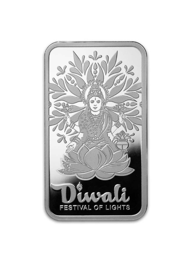 PAMP 1 oz Silver Bar - PAMP Suisse Diwali - Image 3