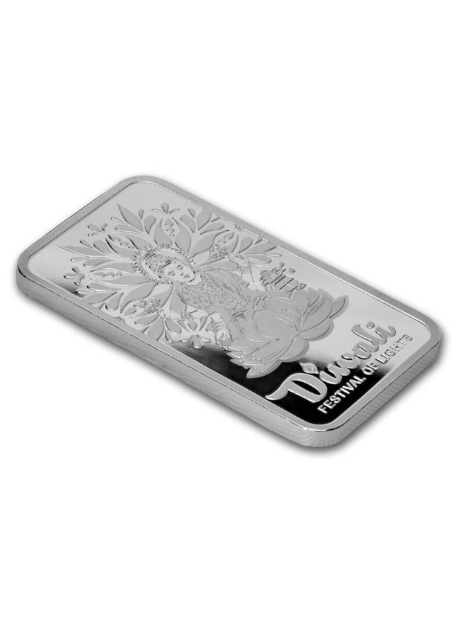 PAMP 1 oz Silver Bar - PAMP Suisse Diwali - Image 5