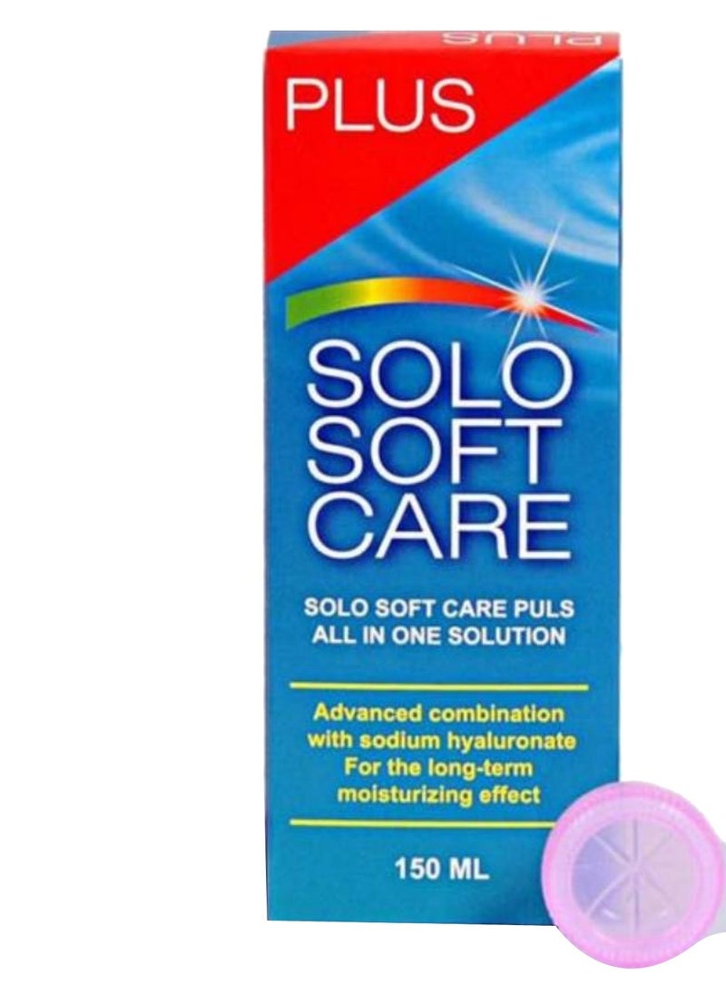 Solo Soft Care Solo Soft Care Plus Solution 150ml  - Image 1