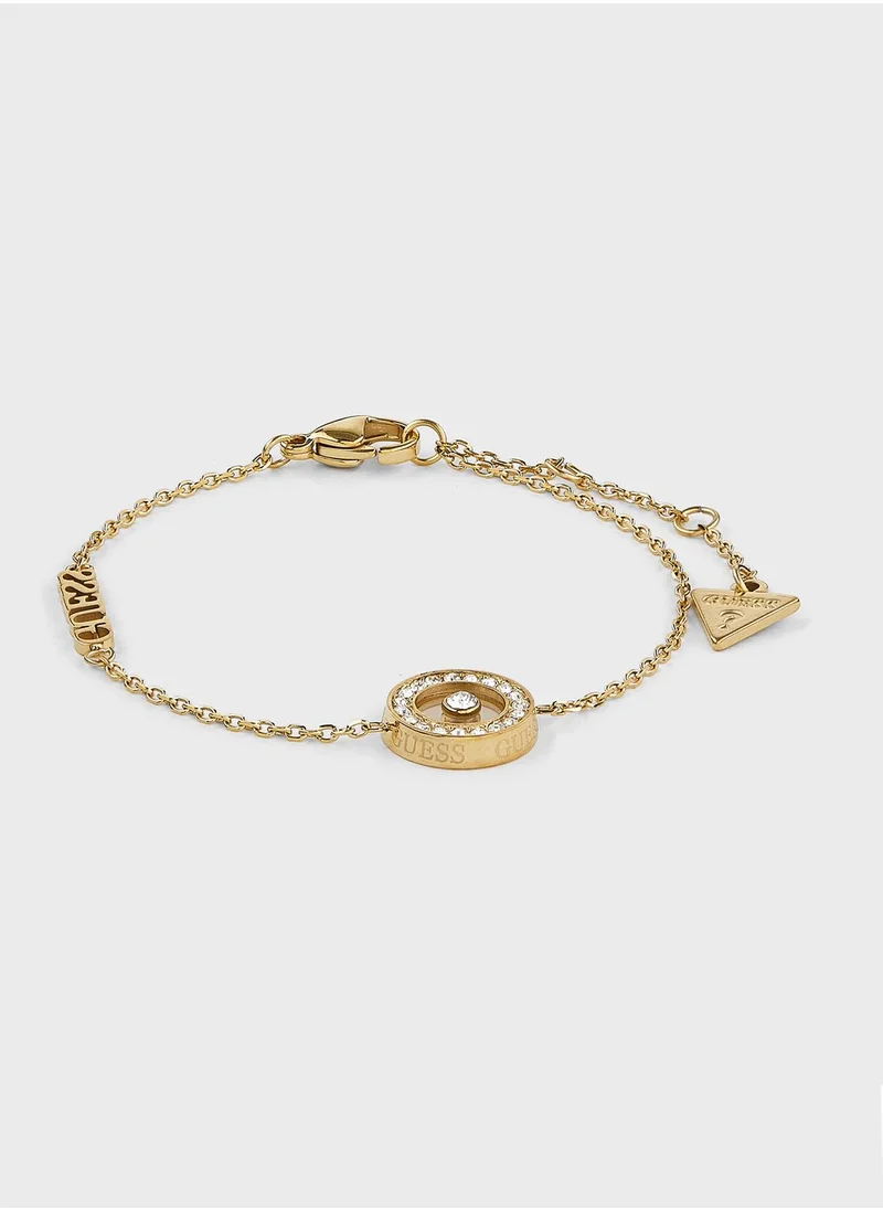 GUESS Pave Circle Bracelet