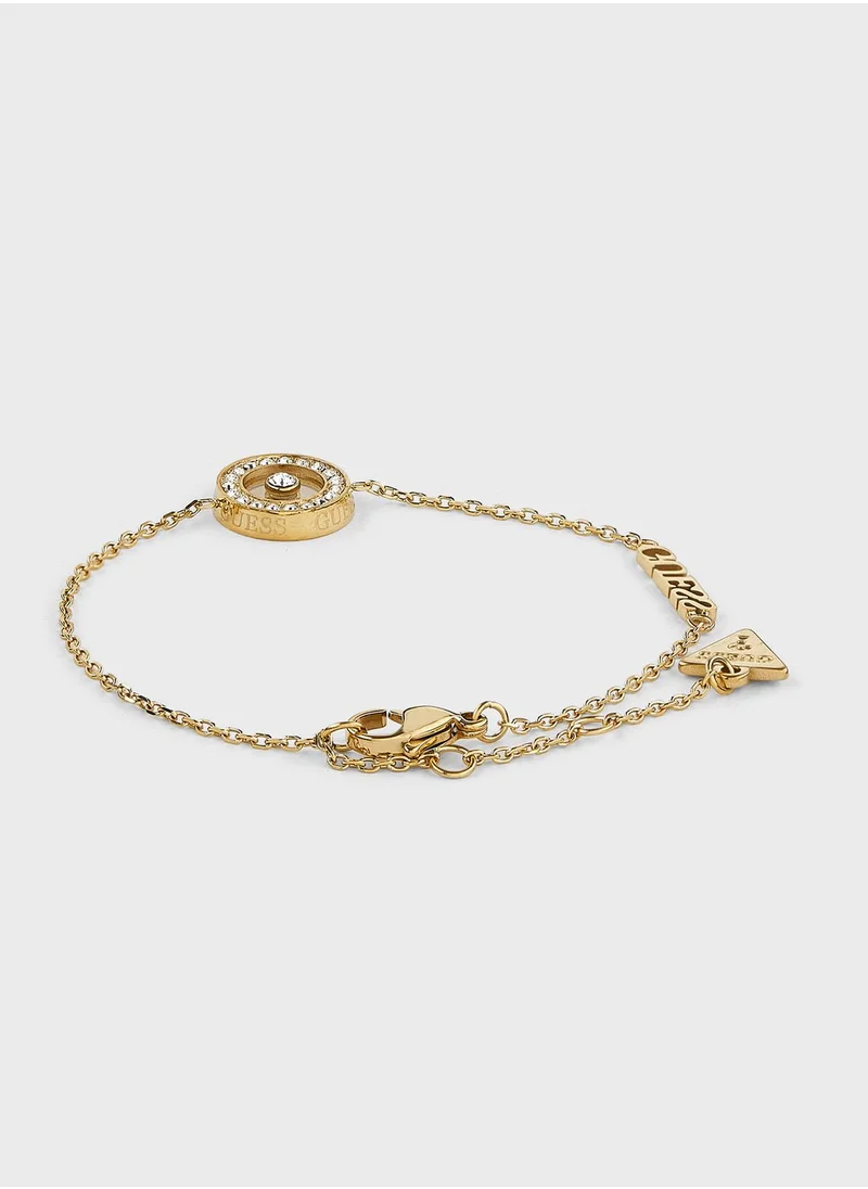 GUESS Pave Circle Bracelet