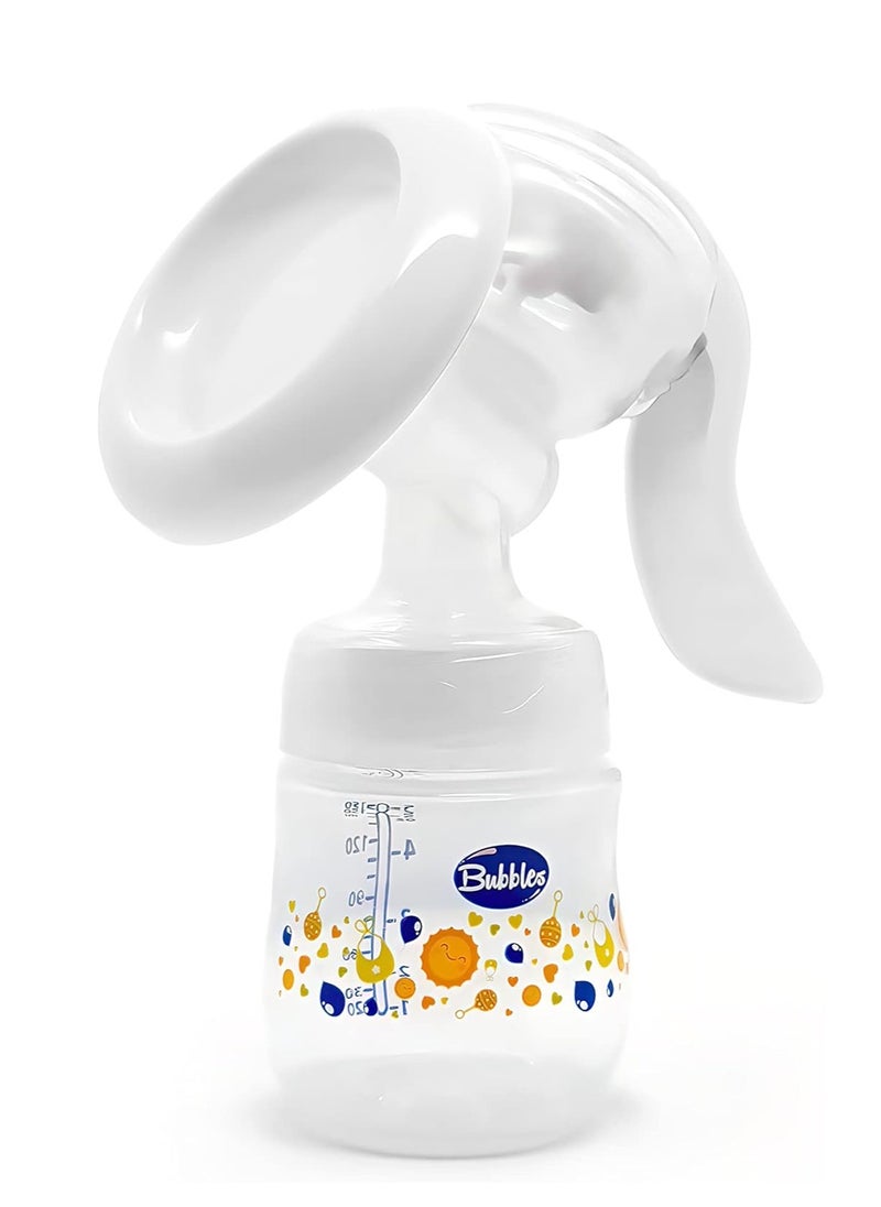 Bubbles manual breast pump white, One Size - pzsku/ZD260B5D02FA1A541EC3FZ/45/_/1729081570/3a61b063-1f0e-4b26-9f66-555fdba8672a