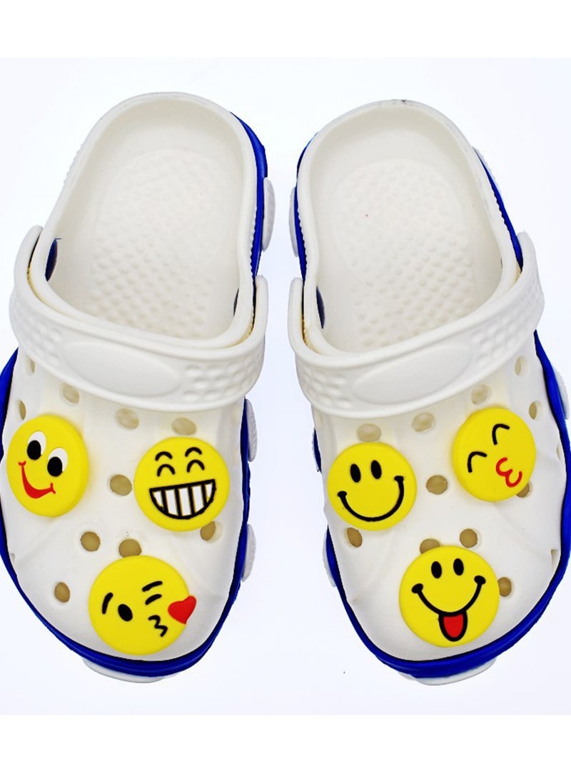 KASTWAVE Shoe Decoration Charms for Crocs, KASTWAVE 20 PCS Mixed PVC Shoe Charms for Shoes Silicone Wristbands, PVC Shoe Charms for Croc, Different Shapes, Hole Hole Shoes Buckle - Image 3