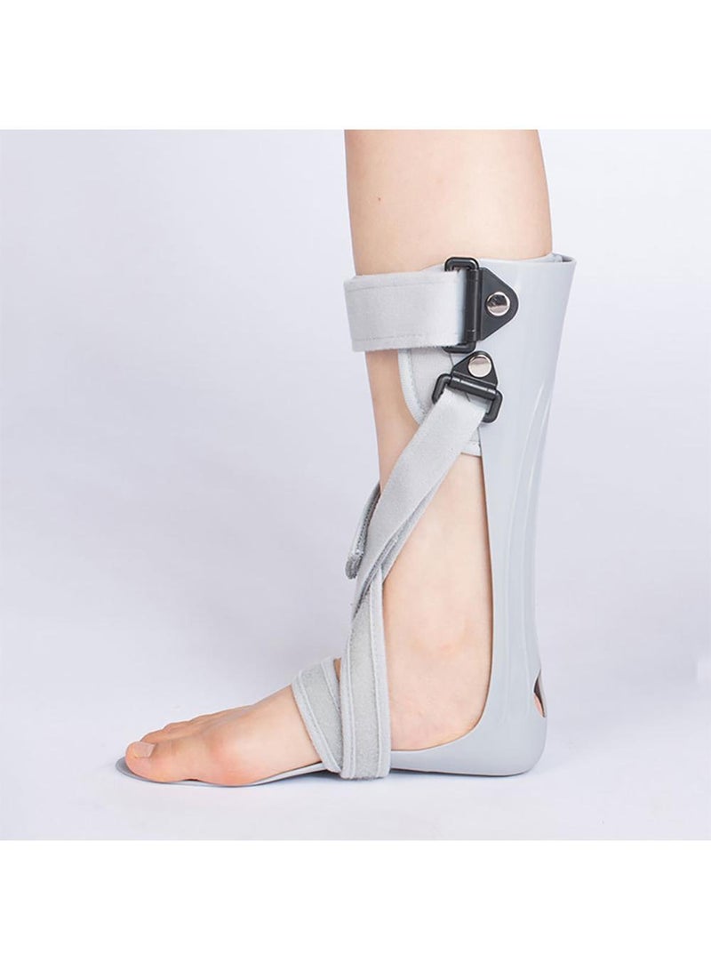 Sweet seven Foot Drop Brace - Ankle Foot Orthosis for Foot Drop, Stroke, Hemiplegia - Tendon & Calf Stretching - Straight Right Angle Support (M, Right) - Image 1
