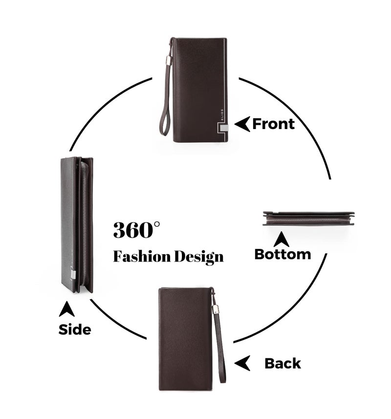 Elios Black Synthetic Women's Card Holder (EL-CK-138) - Image 3