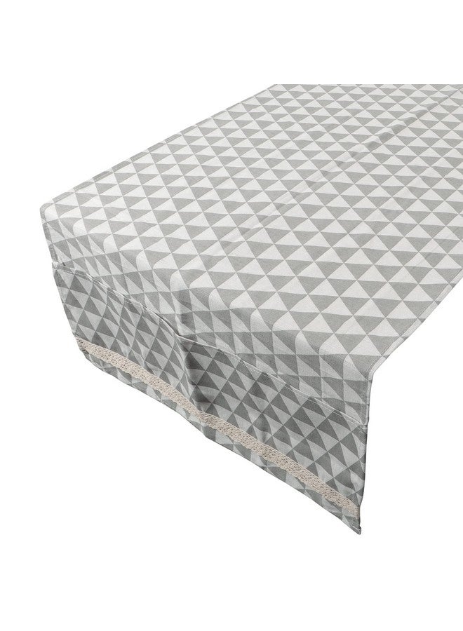 HOKIPO® Fridge Cover Top with Pockets, 130 x 55 cm, Grey
