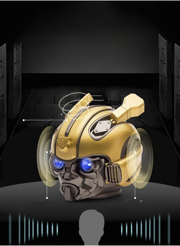 Transformers Bumblebee Shape Wireless Portable Mini Subwoofer Bluetooth Speaker