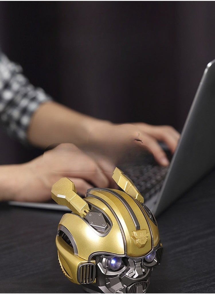 Transformers Bumblebee Shape Wireless Portable Mini Subwoofer Bluetooth Speaker