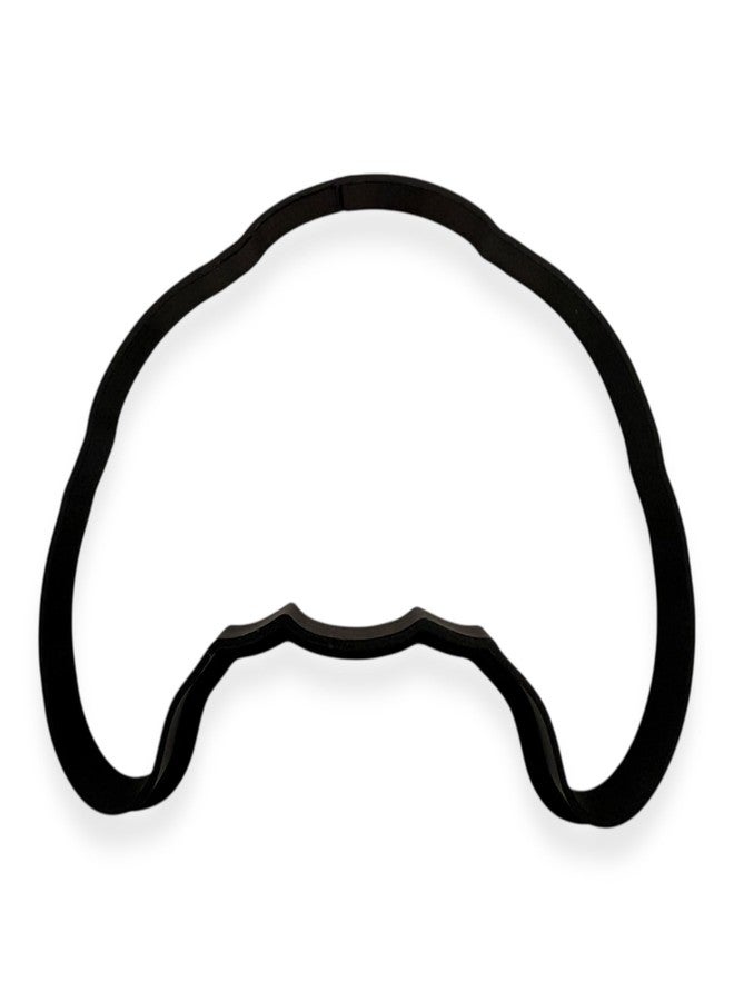Bundle of Fun Croissant Cookie Cutter with Easy Push Design (4 inches) - Image 1