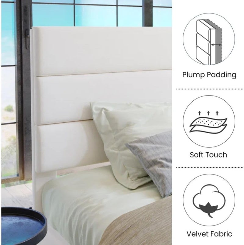 Comfynest Modern Upholstered Platform Bed - Image 5