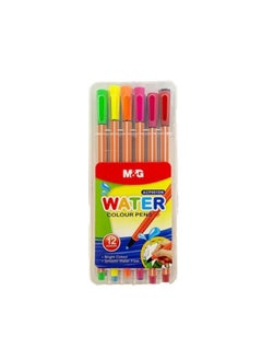 M&G M&G Chenguang Flowmaster Water Color Pen 12 colors - No:ACP901DN  - Image 1