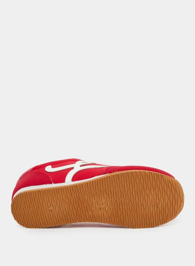 Styli Logo Detail Lace Up Sneakers