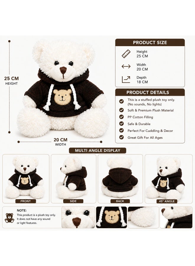 Cute Plush Bear Stuffed Animal 25 CM Soft Plush Toy For Kids Decorative Gift - Image 2