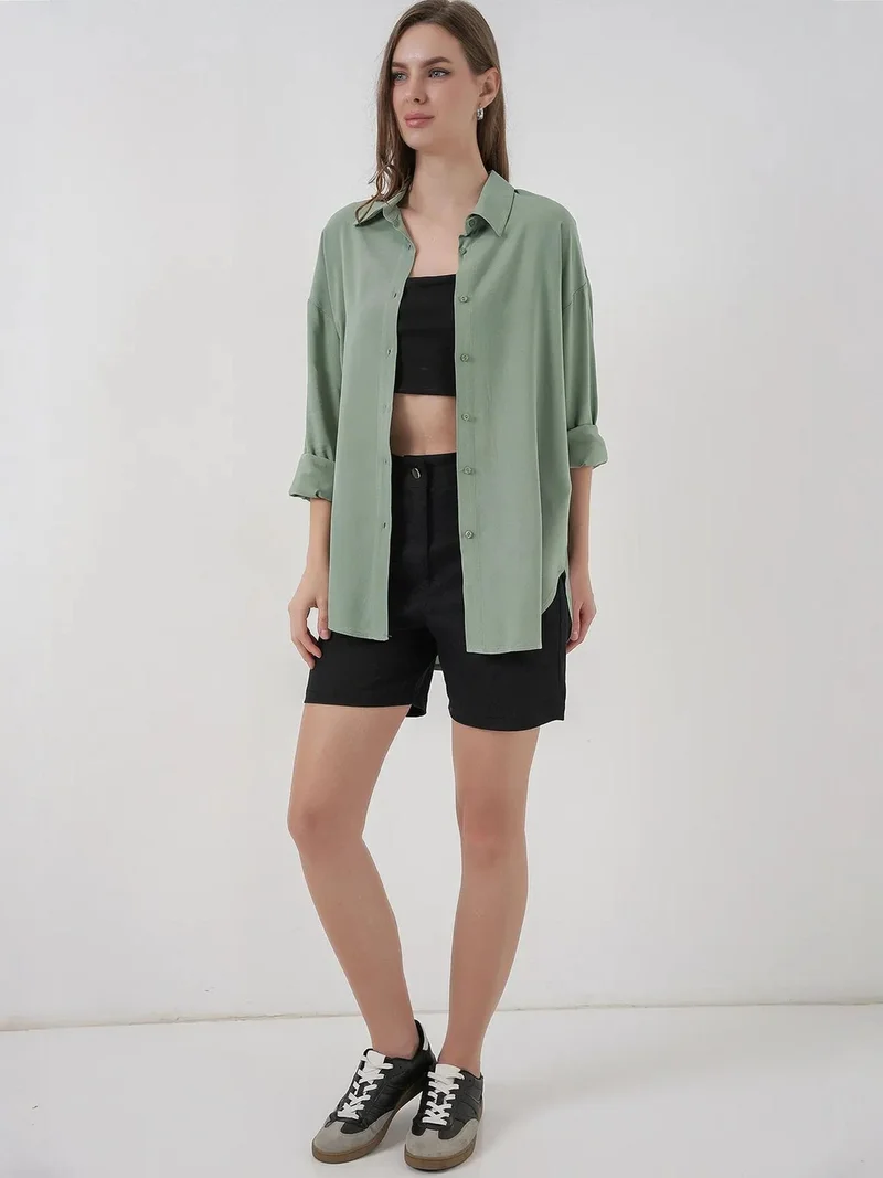 بيغ دارت قميص بأزرار أساسي من بي دارت