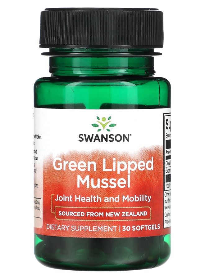 Green Lipped Mussel 30 Softgels