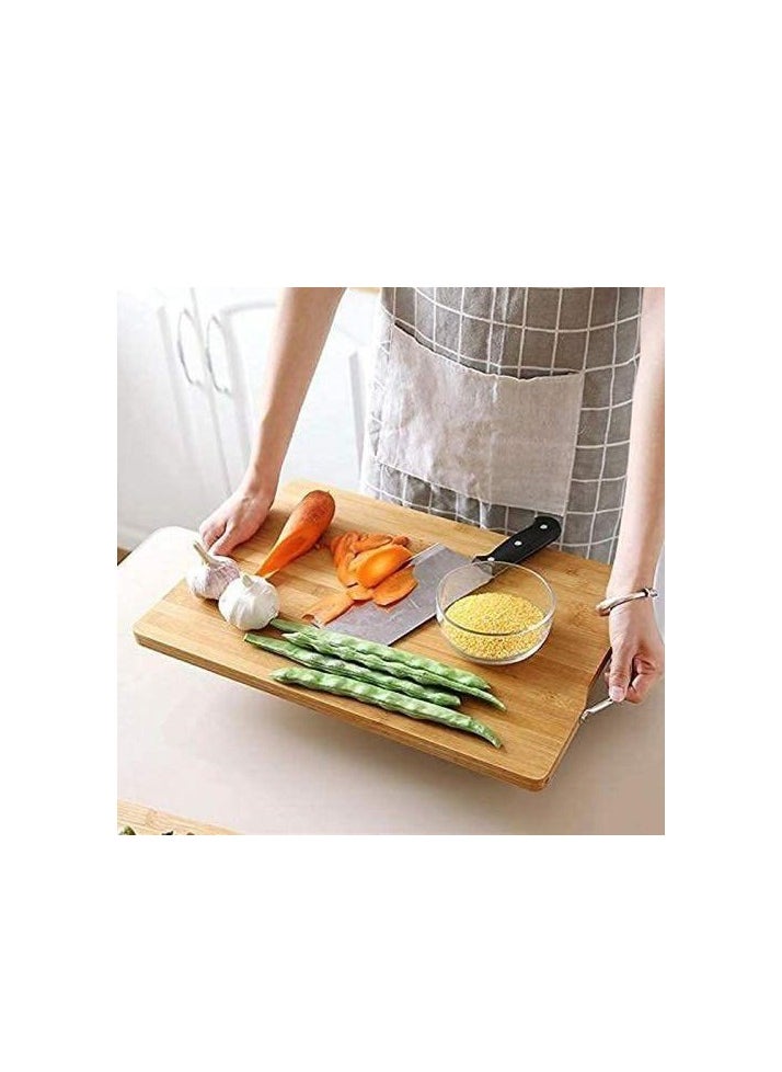Extra Large Professional Premium Bamboo wood Cutting Board 44 x 31 cm  - Image 5