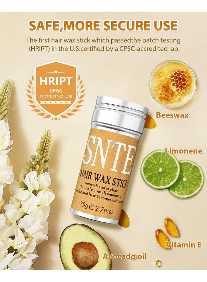 Samnyte 4 Packs Hair Wax Stick, Slick Back Hair Brush, Edge Brush, Rat Tail Comb for Flyaways - Teen Girl Gifts Trendy Stuff - Kids Hair Accessories for Women - Image 5