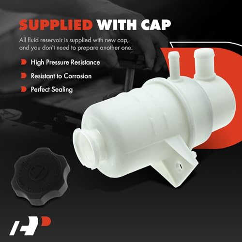 A-Premium Power Steering Reservoir/Tank with Cap Compatible with Dodge Grand Caravan 2011-2020 & Chrysler Town & Country 2011-2016 & Ram C/V 2012-2015 - Image 4