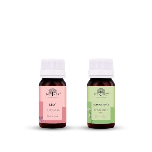 Devinez Lilly, Rajnigandha Aroma Oil for Diffuser/Ultrasonic Aroma Diffuser/Tealight Diffuser/Reed Diffuser, 30ml Each - Image 1