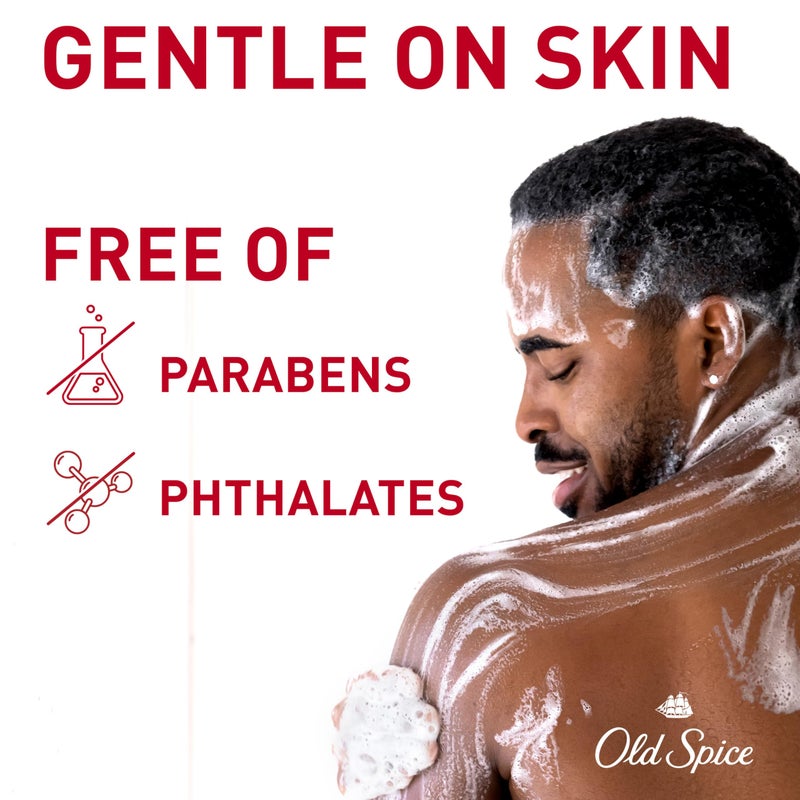 Old Spice Body Wash GentleManâ€™s Super Hydration for Men, 24/7 Renewing Moisture, Gentle on Skin with Skin Conditioners, Vanilla + Shea Butter Scent, 20 oz - Image 4