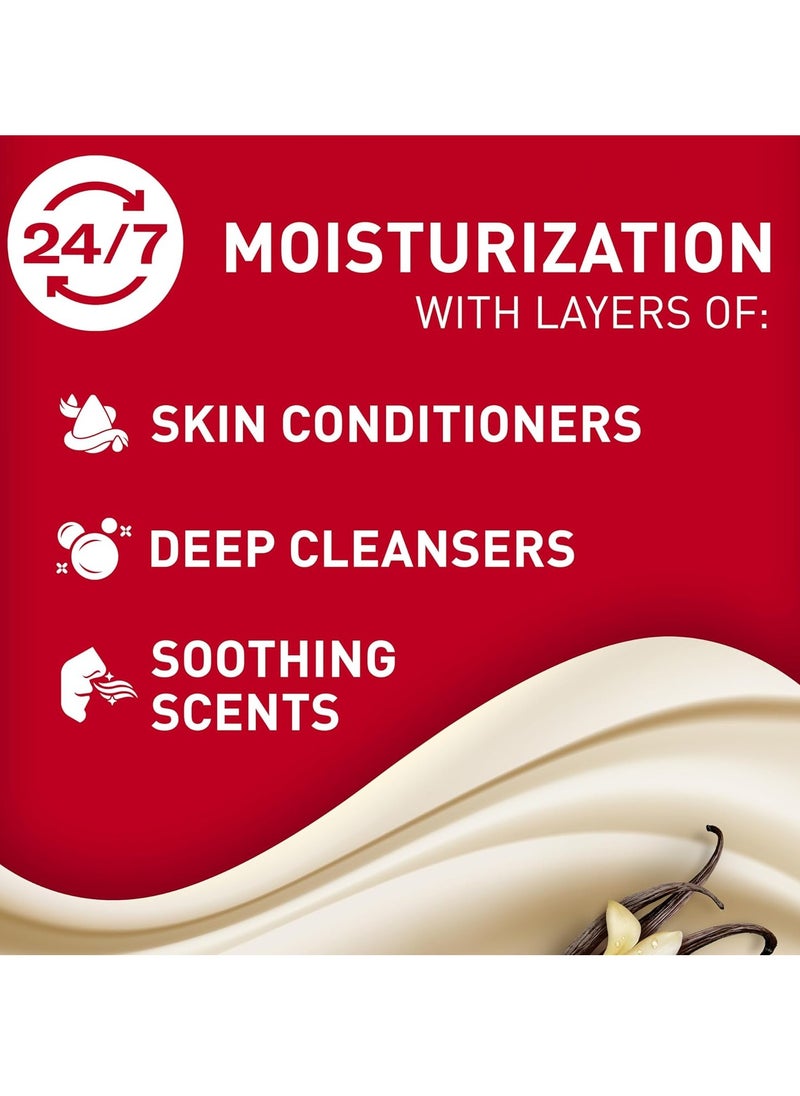 Old Spice - Old Spice Body Wash GentleMan’s Super Hydration for Men, 24/7 Renewing Moisture, Gentle on Skin, Vanilla + Shea Scent, 20 fl oz - Image 1