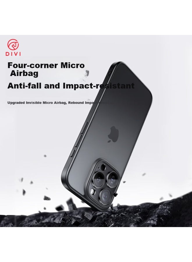 Divi Divi Iphone 16 Pro Case, Full Protection Semi-transparent Frosted Ultra-thin Shockproof Premium Phone Cover For Men And Wome - Image 3