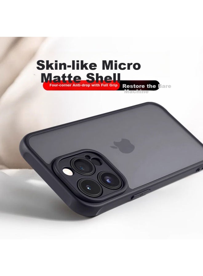 Divi Divi Iphone 16 Pro Case, Full Protection Semi-transparent Frosted Ultra-thin Shockproof Premium Phone Cover For Men And Wome - Image 1