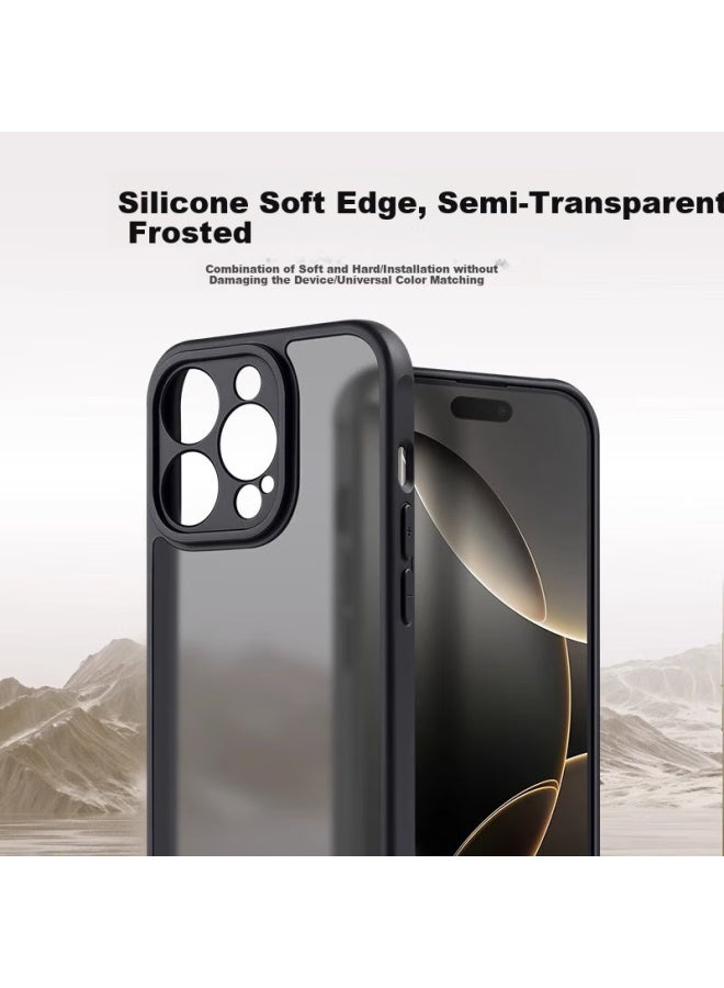 Divi Divi Iphone 16 Pro Case, Full Protection Semi-transparent Frosted Ultra-thin Shockproof Premium Phone Cover For Men And Wome - Image 4