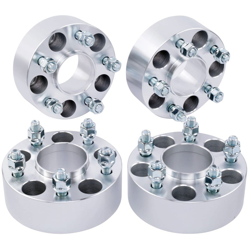 DCVAMOUS 4PC 5x100 Hubcentric Wheel Spacers 2 Inch with 12x15 Studs 541mm Hub Bore Compatible with Toyota 5 Lug for 19831991 Camry 19862005 Celica 20032022 Corolla 20032019 Prius