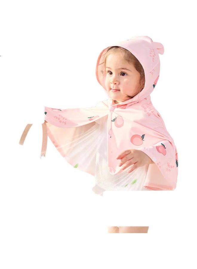 Moremerry Mumeng Baby Sun Protection Clothing, Uv-Resistant, Cool And Breathable, For Boys And Girls, Summer Ice Silk Sun Protection Garment, Polar Bear Blue - Image 3