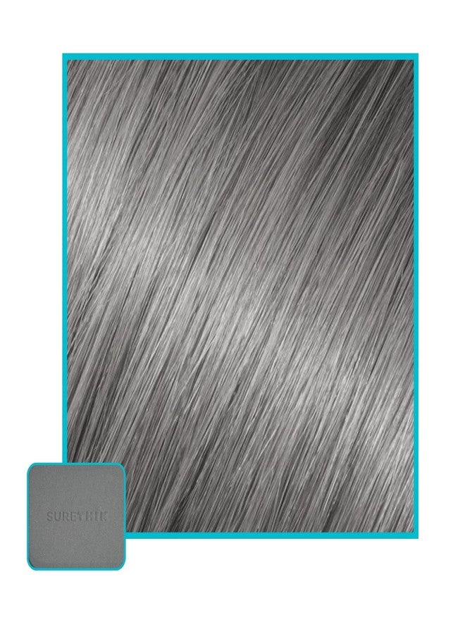 SURETHIK 4-in-1 Premium Hairline Powder Kit - Conceal Thinning Hair, Root Touch-Up, Highlight Refresher & Eyebrow Enhancer for Men and Women (Grey) - Image 4
