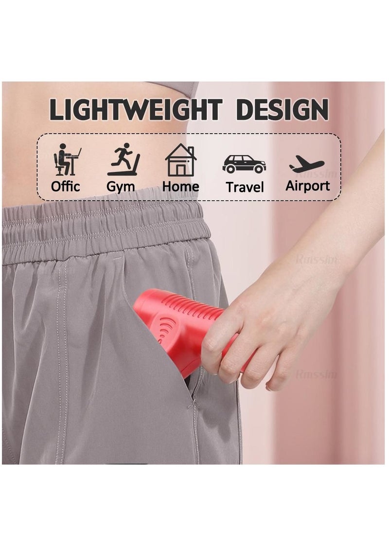 Generic - Portable Mini Deep Muscle Massager Color Random Red - Image 1