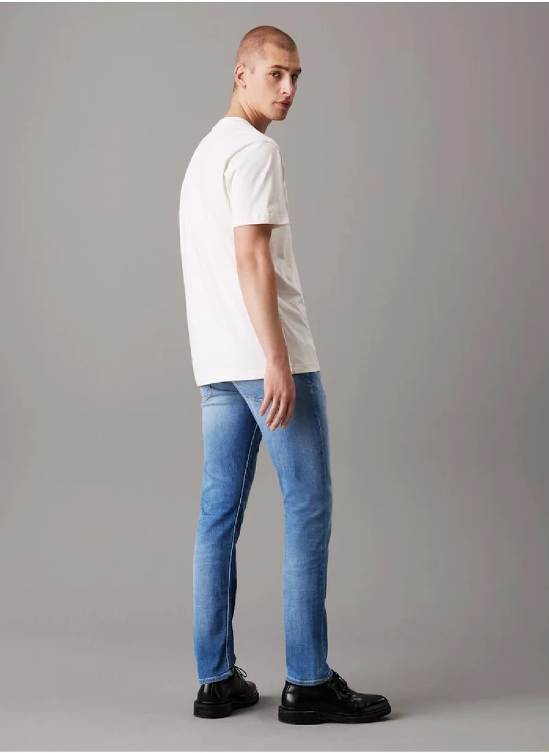 Calvin Klein Jeans Men's Slim Jeans - Cotton, Blue