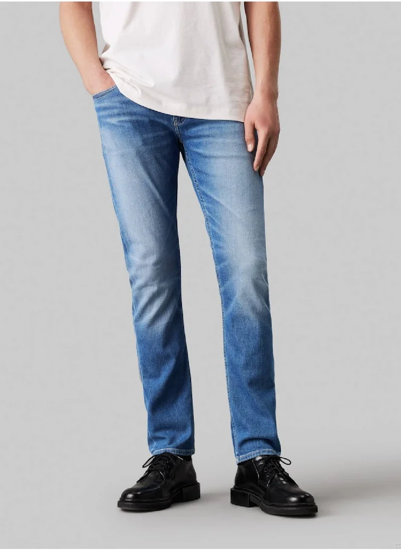 Calvin Klein Jeans Men's Slim Jeans - Cotton, Blue