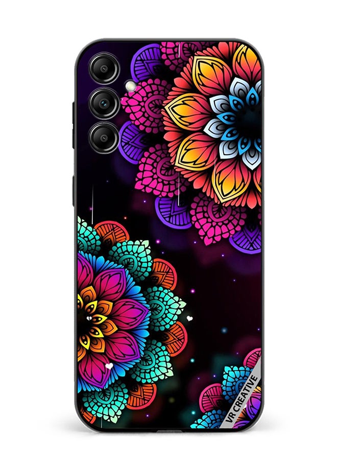 VR CREATIVE Protective Case Cover For Samsung Galaxy A55 Mandala Design Multicolour - Image 1