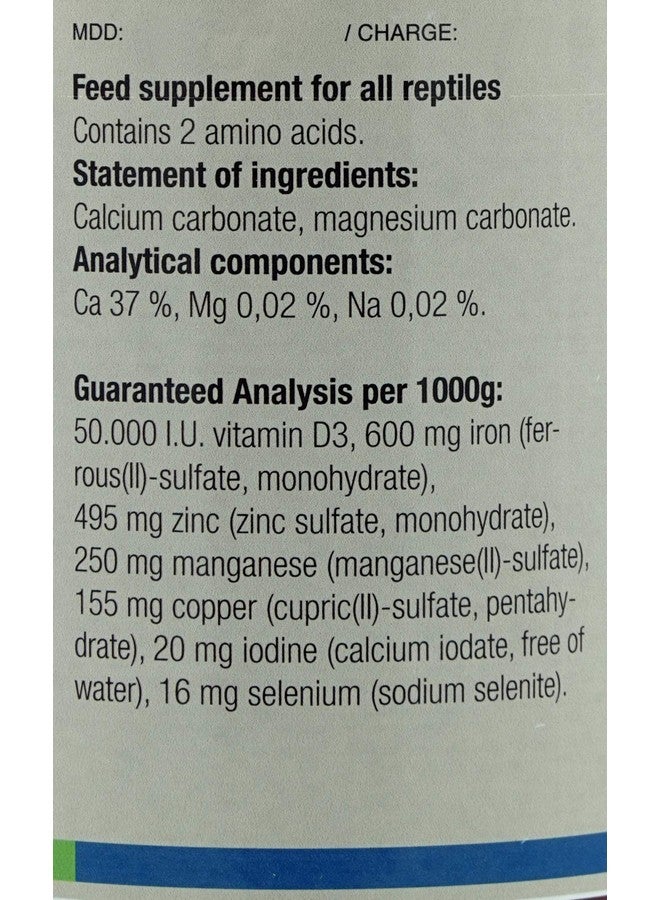 Nekton Rep-Calcium Plus D3 Reptile Supplement, 35gm - Image 2