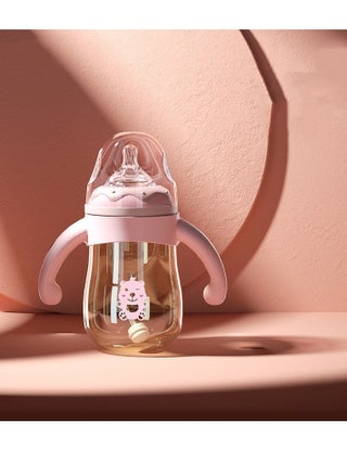 Cup Spill-Proof Sippy Cup with Handles, 220ML Baby Bottle with Medium Flow Nipple, 360° Leak-proof Gravity Ball Design Baby Learning Transition Cup Double Handle Anti-drop 6+ Months ﻿ - pzsku/ZD2622A642D9F15FAFC00Z/45/_/1721012318/857c46be-930e-4e4f-bd0f-e07cdd3840fc