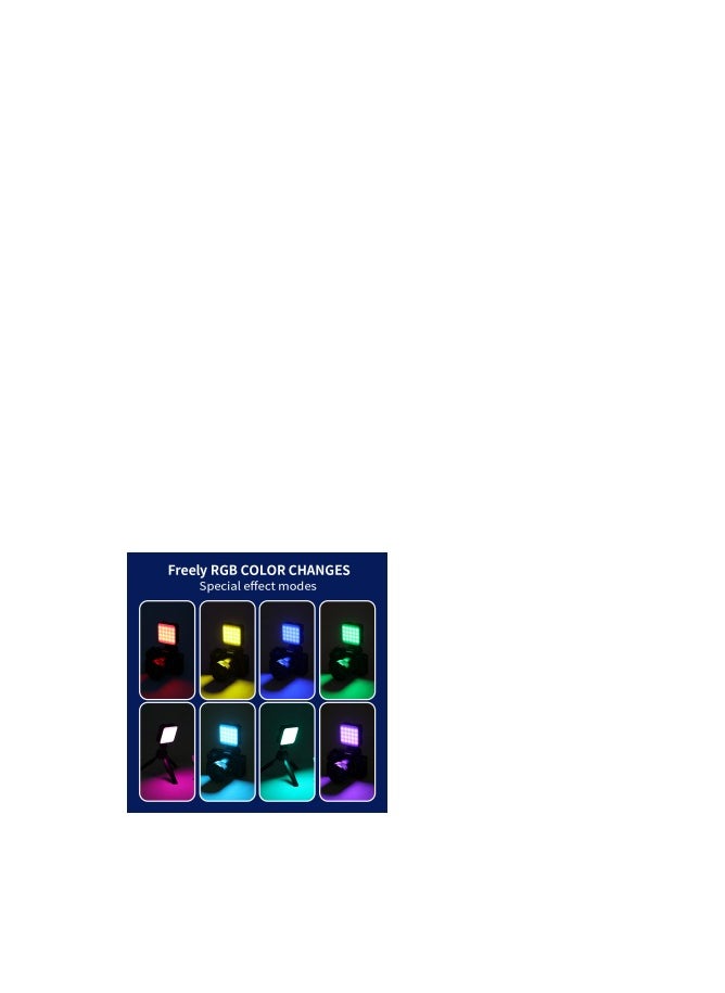 جيه ماري Jmary FM-69RGB ضوء كاميرا فيديو صغير محمول RGB  - Image 4