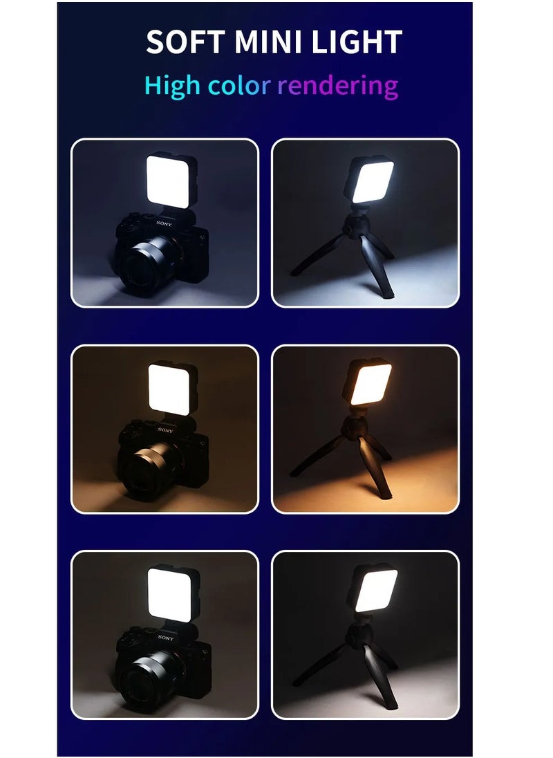 Jmary - Jmary FM-69RGB Portable Mini RGB Video Camera Light - Image 1