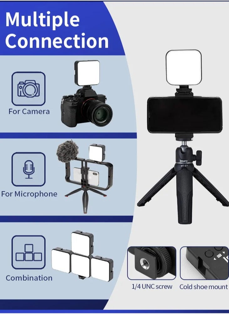 Jmary - Jmary FM-69RGB Portable Mini RGB Video Camera Light - Image 1
